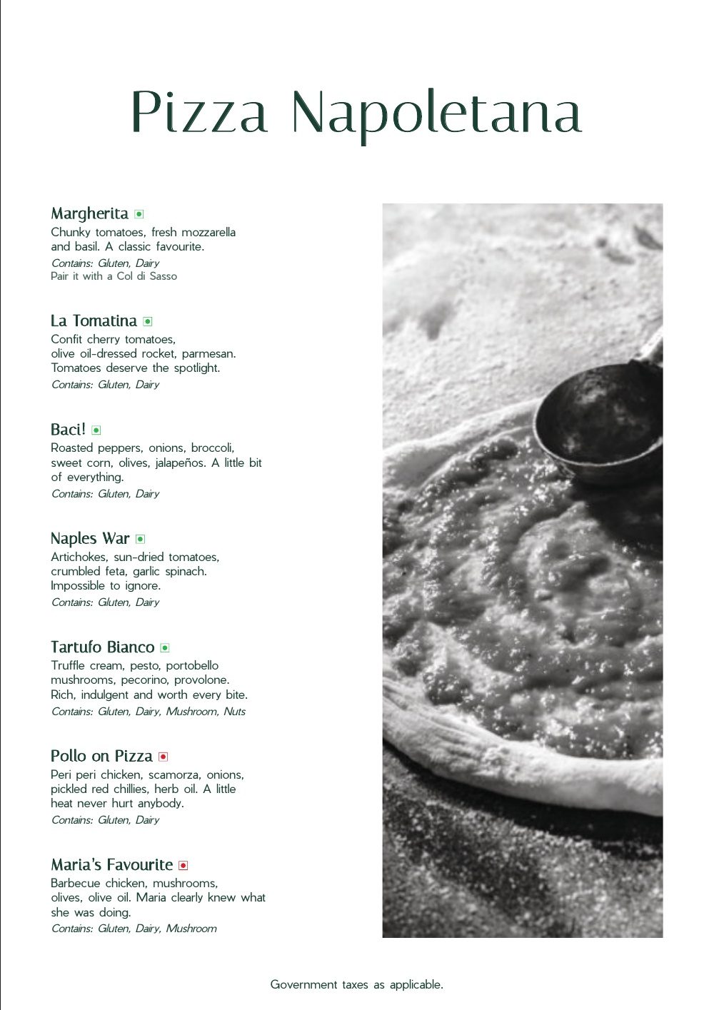 Menu, page 11 of 32
