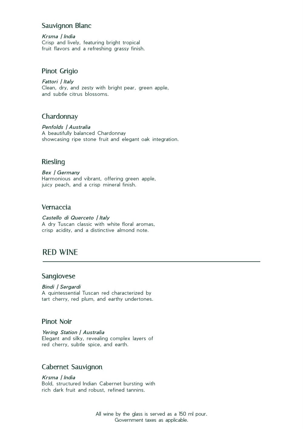 Menu, page 24 of 32